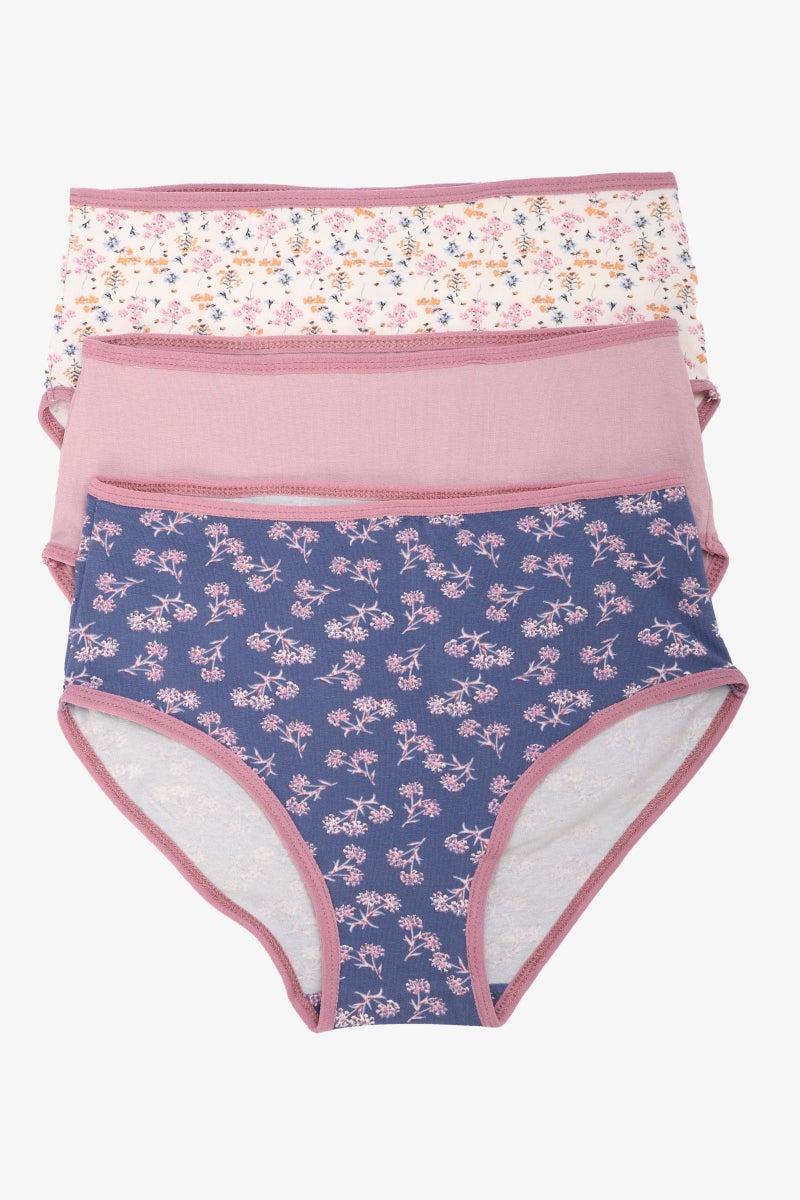 كارينا عبوة مكونة من 3 سراويل داخلية قصيرة ملونة - Image 1